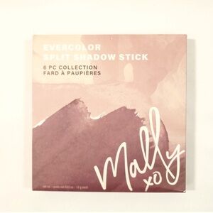 Mally Beauty NEW Evercolor Split Shadow Stick 6 Piece Collection Smudge Proof